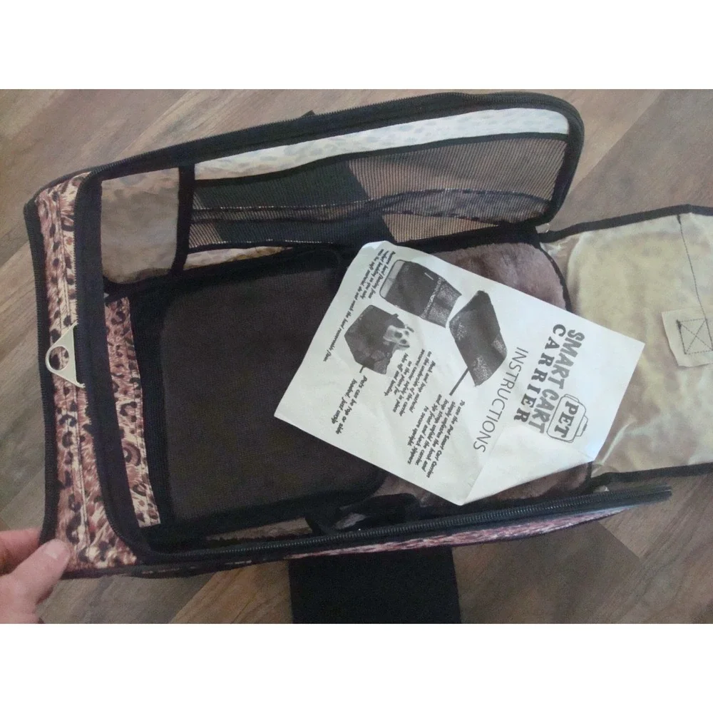 DOG CARRIER PURSE 18X12X12 PET TRAVEL Purse  BAG‎ HANDBAG TOTE HAND VINTAGE BP1